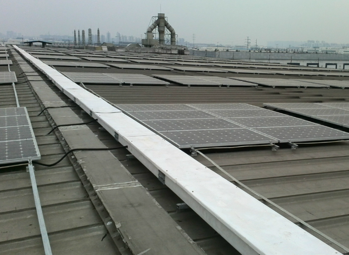 solaire photovoltaïque sur le toit