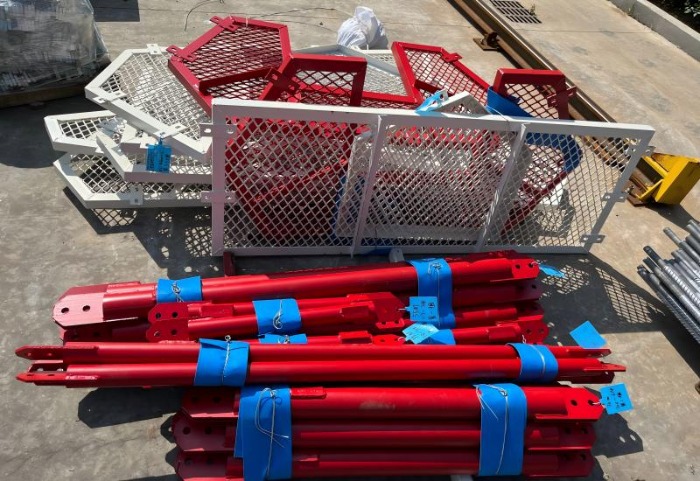 3 leg tubular steel tower