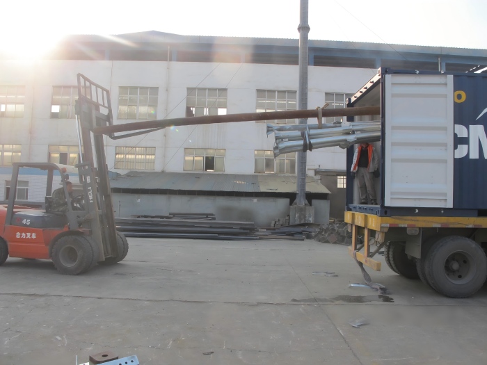 80m tubular telecom tower