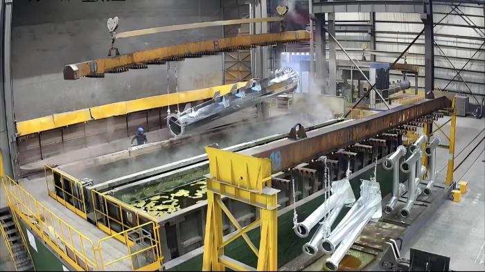 galvanized angle steel tower