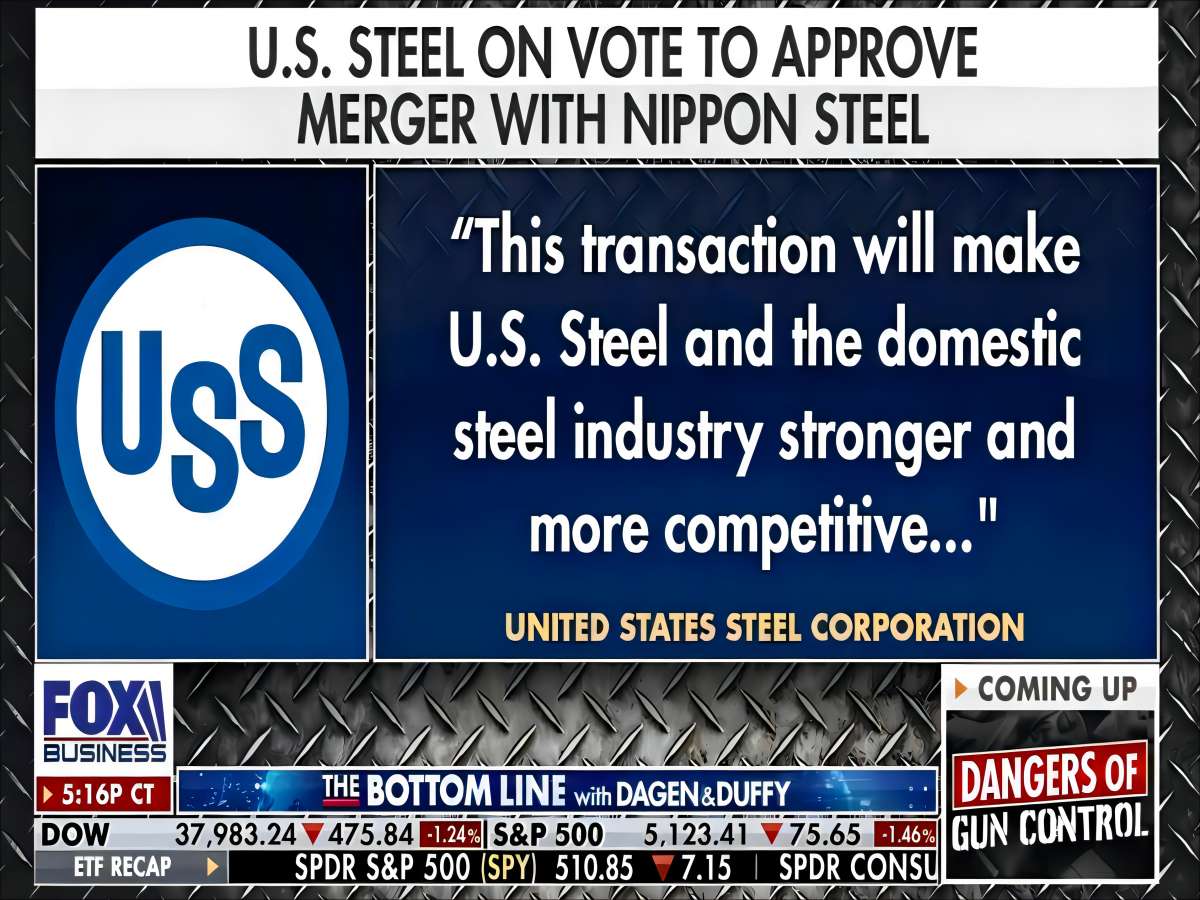 Les actionnaires de US Steel approuvent la vente de la société à Nippon Steel
