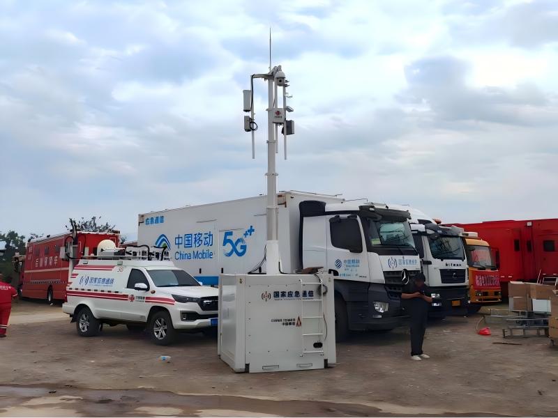 Armoire de télécommunications d'urgence en Chine