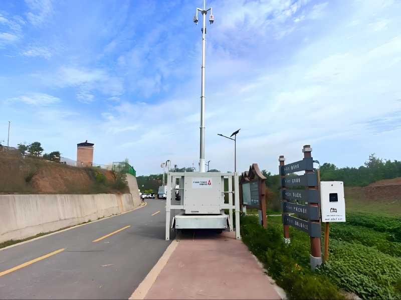 Armoire de télécommunications d'urgence en Chine