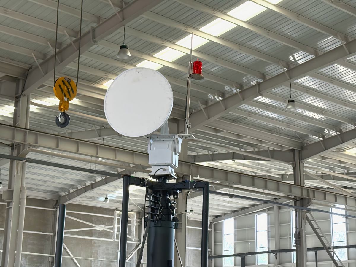 Plateforme de suivi MW pour armoire de communication intégrée développée avec succès