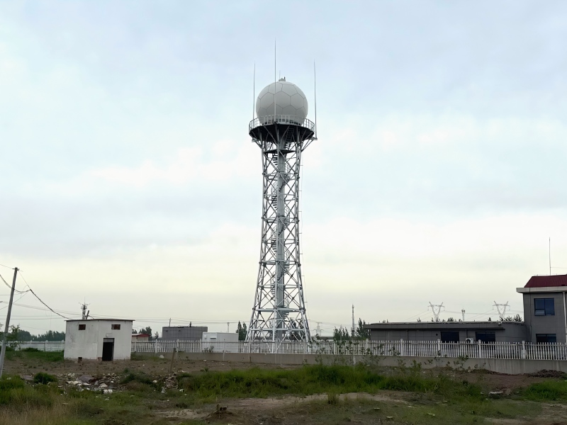 Solution de tour de support radar : tour radar de surveillance des migrations de nuisibles de 30 mètres